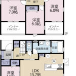 1号棟　間取り図