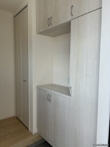 収納のある玄関