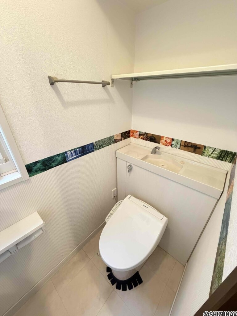 １Fトイレも綺麗な状態。