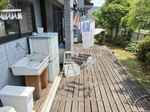 ウッドデッキ