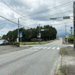 北側前面道路