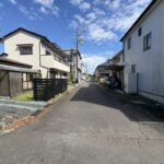 葵区産女　前面道路