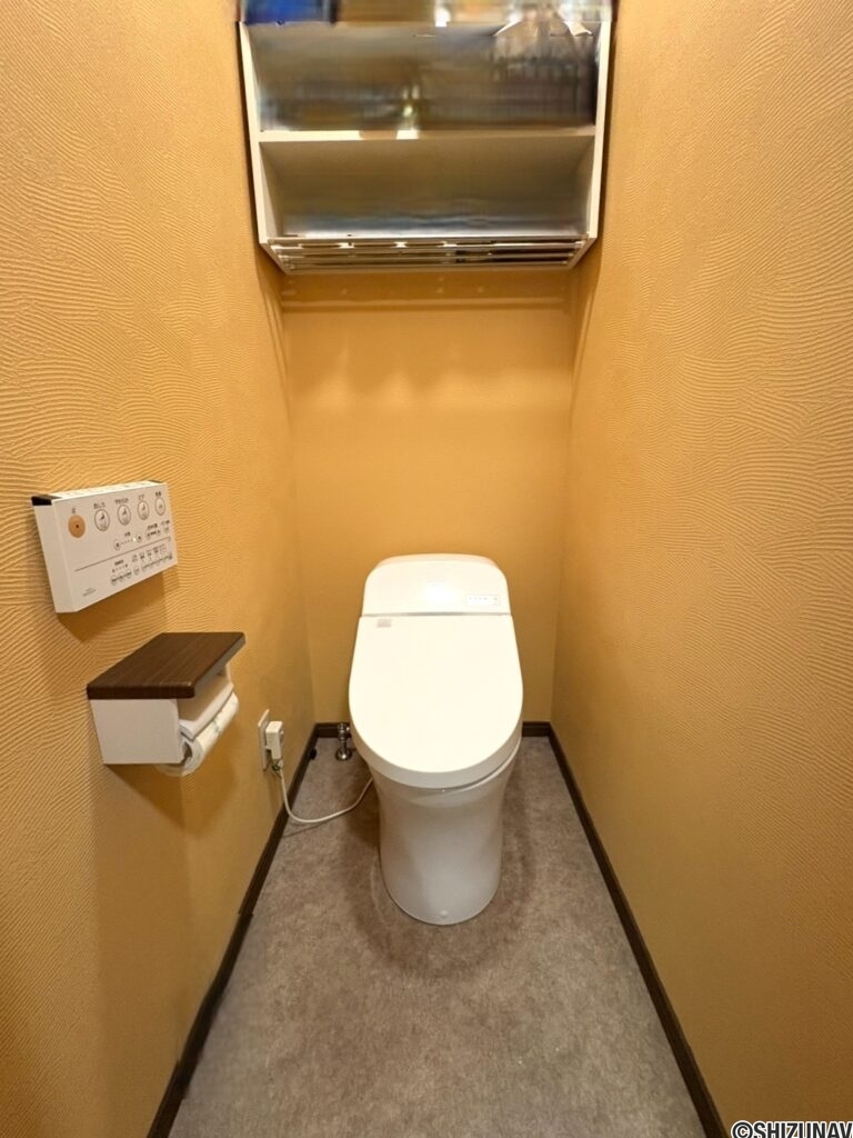 お手洗いです。