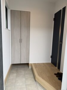 シューズクローク付きの玄関です