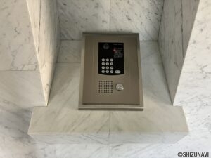 モニター付きオートロックでセキュリティーも安全です。