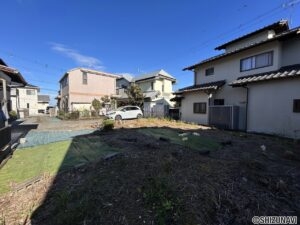敷地内北西より