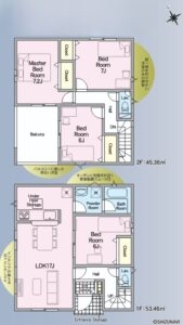 2号棟　間取り図
