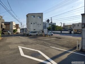 静岡市葵区籠上（安倍街道沿い）売土地 60坪の画像