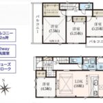 1号棟　間取り図