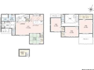 1号棟　間取り図