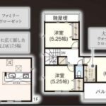 1号棟　間取り図