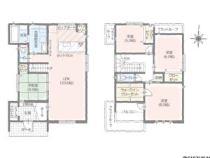 2号棟　間取り図
