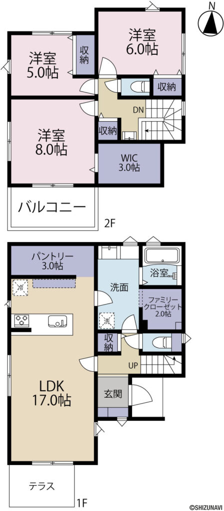【2026.10月完成予定】沼津市大岡3期1棟　新築戸建ての画像