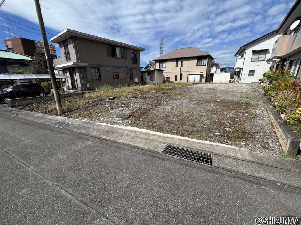 富士市宇東川東町　土地　外観