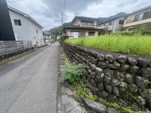 前面道路