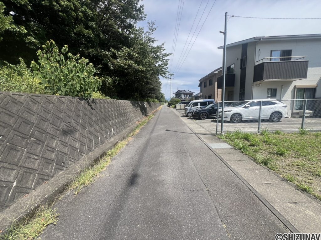 前面道路