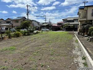 沼津市原売り土地　2区画分譲地　外観