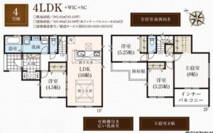 4号棟　間取り図