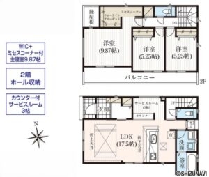 2号棟　間取り図