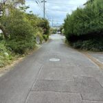 熱海市泉　セキスイハイム中古住宅　前面道路