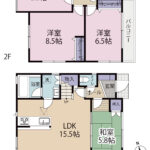 静岡市清水区横砂中町　中古住宅の画像
