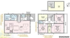 【2027.2完成予定】駿河区中原第2　新築一戸建て　の物件画像