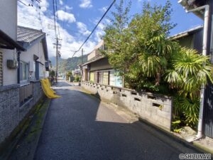 静岡市駿河区用宗5丁目　用宗らしい路地に入った30坪売土地の画像