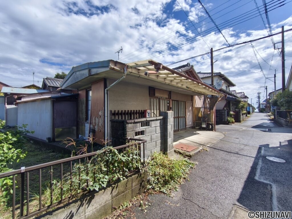 静岡市駿河区用宗5丁目　用宗らしい路地に入った30坪売土地の画像