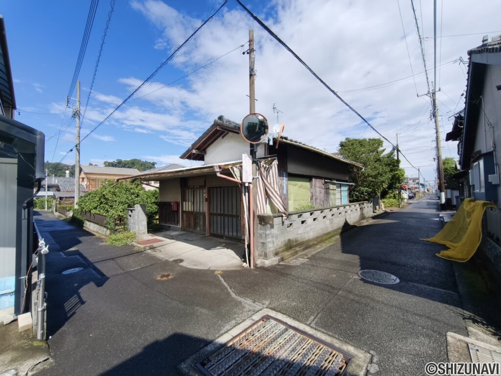 静岡市駿河区用宗5丁目　用宗らしい路地に入った30坪売土地の画像