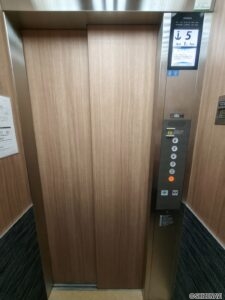 エレベーター新しいです！