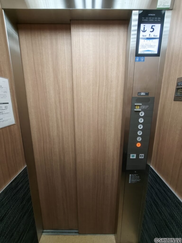 エレベーター新しいです！
