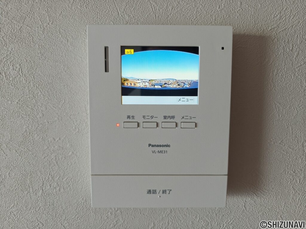 モニター付きインターホン