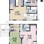 伊豆の国市田京　中古住宅　間取り図面