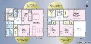 【2027年1月完成予定】浜松市浜名区八幡　4LDKの物件画像