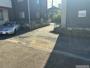 静岡市葵区末広町　閑静な住宅街に位置する土地の画像