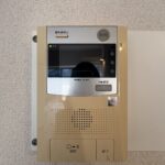 モニター付きインターホンです。
