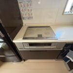 IHの3口コンロです