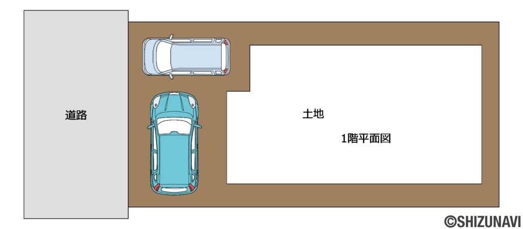 カチタス　藤岡3　区画図