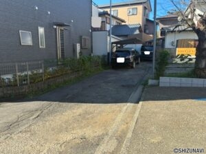 静岡市葵区末広町　閑静な住宅街に位置する土地の画像