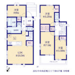 B号棟　間取り図