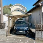 【駐車場】敷地北側に既存駐車スペースが1台分ございます