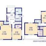 B号棟　間取り図