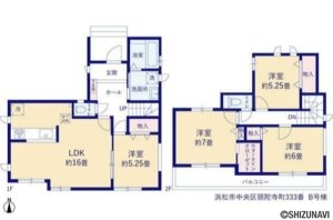 【2026年7月完成済】浜松市中央区頭陀寺町　最終1棟　4LDKの物件画像