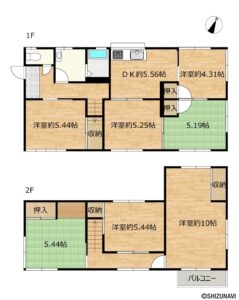 【間取図】