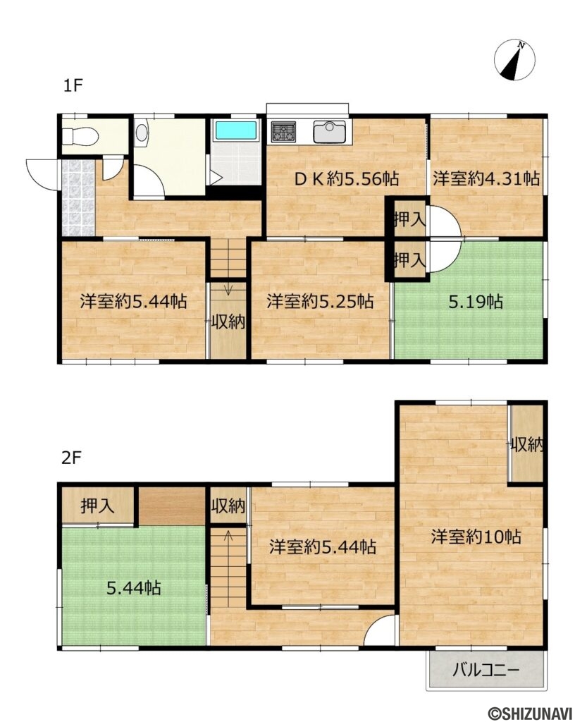 【間取図】