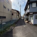 北西側道路２