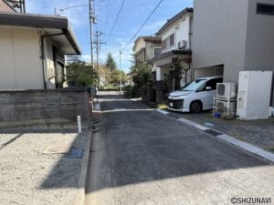 東側前面道路（幅員4ｍ）