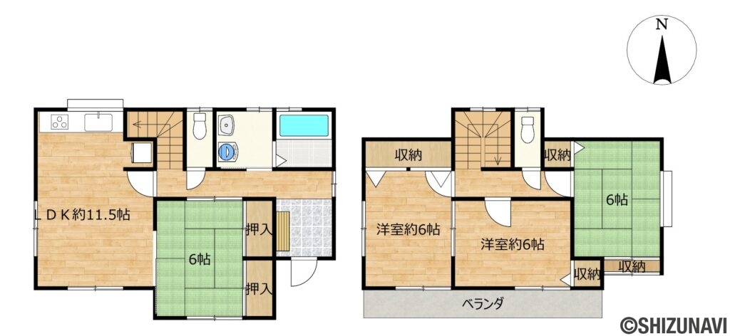 【間取図】