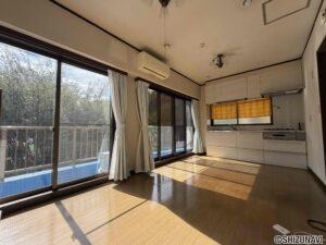 日当たりの良いリビング。