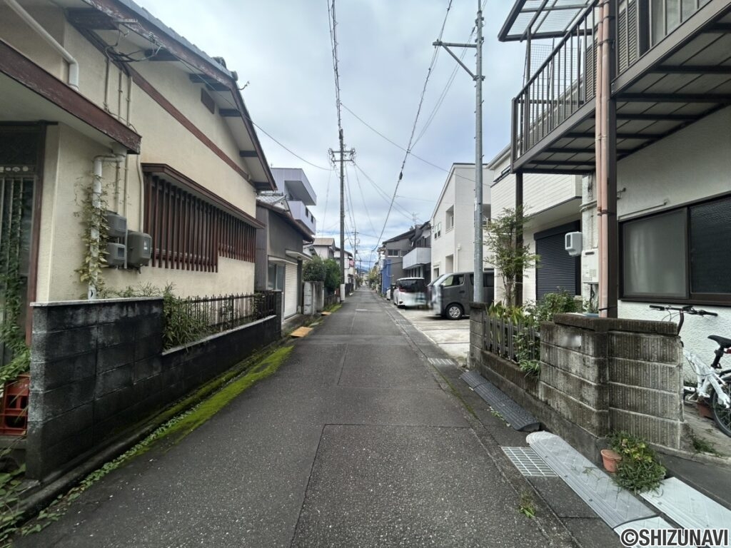 葵区　土地　道路